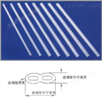 各種規(guī)格雙孔透明石英玻璃管